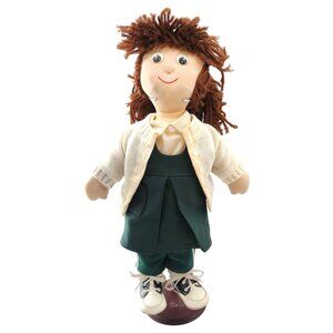 Vintage 1984 Lil Daisy by Catspaw Rag Doll 18" Handmade Signed HG50428